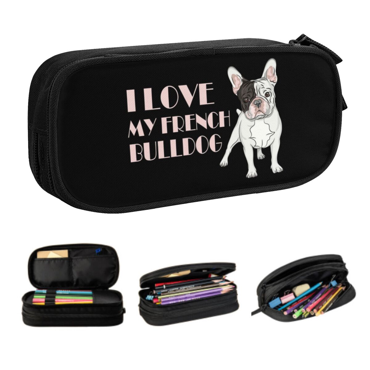 Pet X Supplies & Tack - Custom French Bulldog Cute Pencil Case