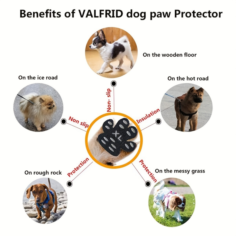 Dog Anti-Slip Pads Waterproof  - Dog Booties Paw Protector review and price