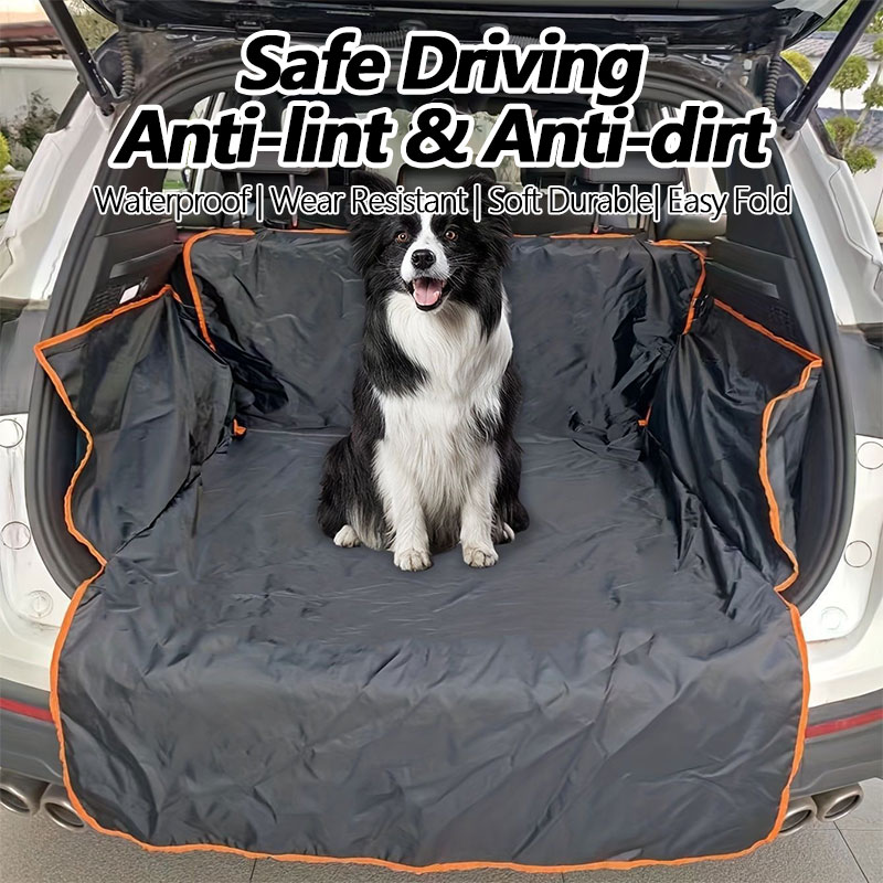 Car Trunk Pet Mat Foldable Car - Dog Raincoat review and price