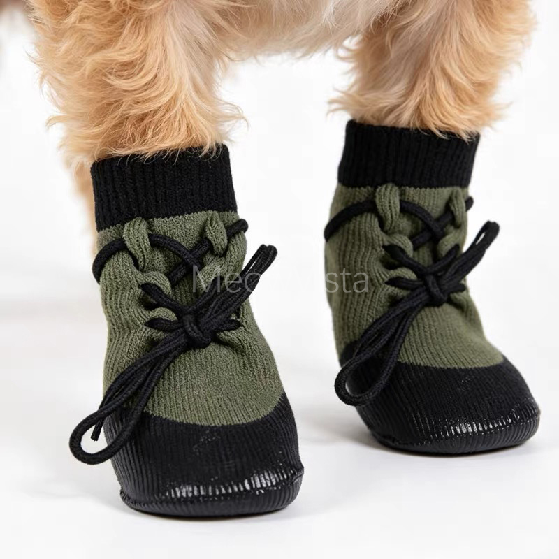 Waterproof Outdoor Dog Shoes w - Dog Booties Paw Protector review and price