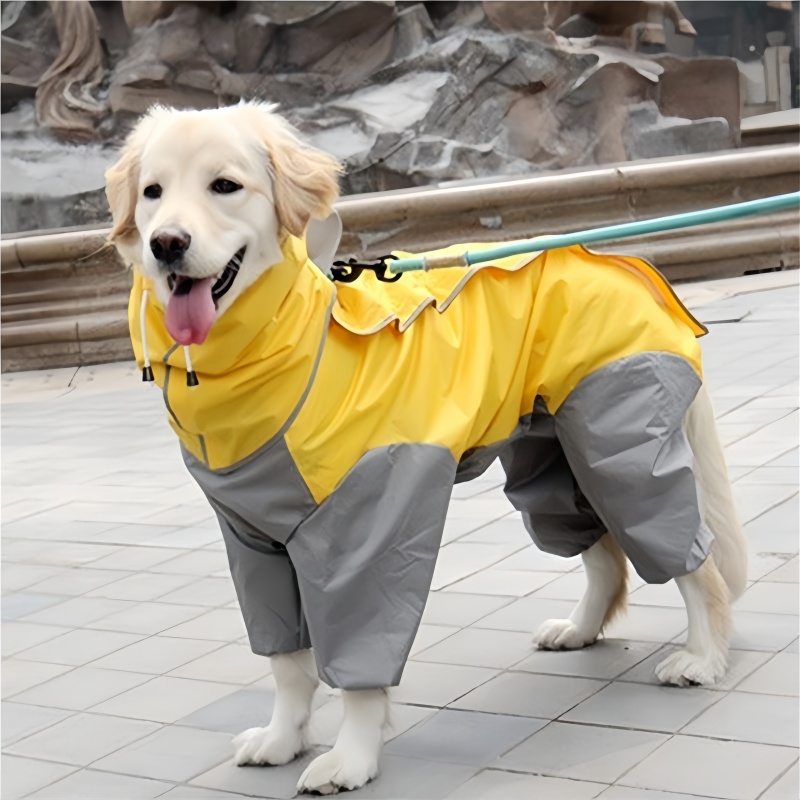 Outdoor Dog Raincoat Jumpsuit  - Dog Raincoat review and price