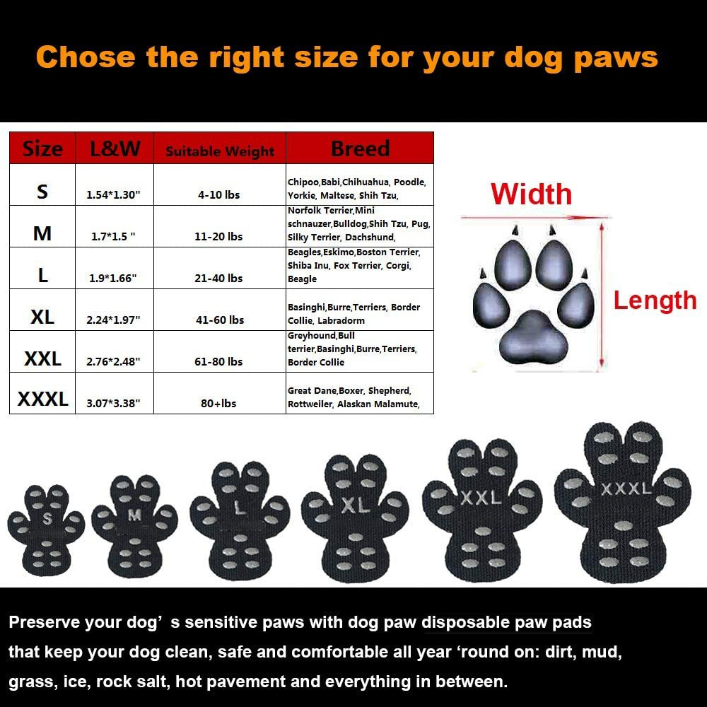 24PCS Dog Paw Protector Anti-S - Dog Booties Paw Protector review and price