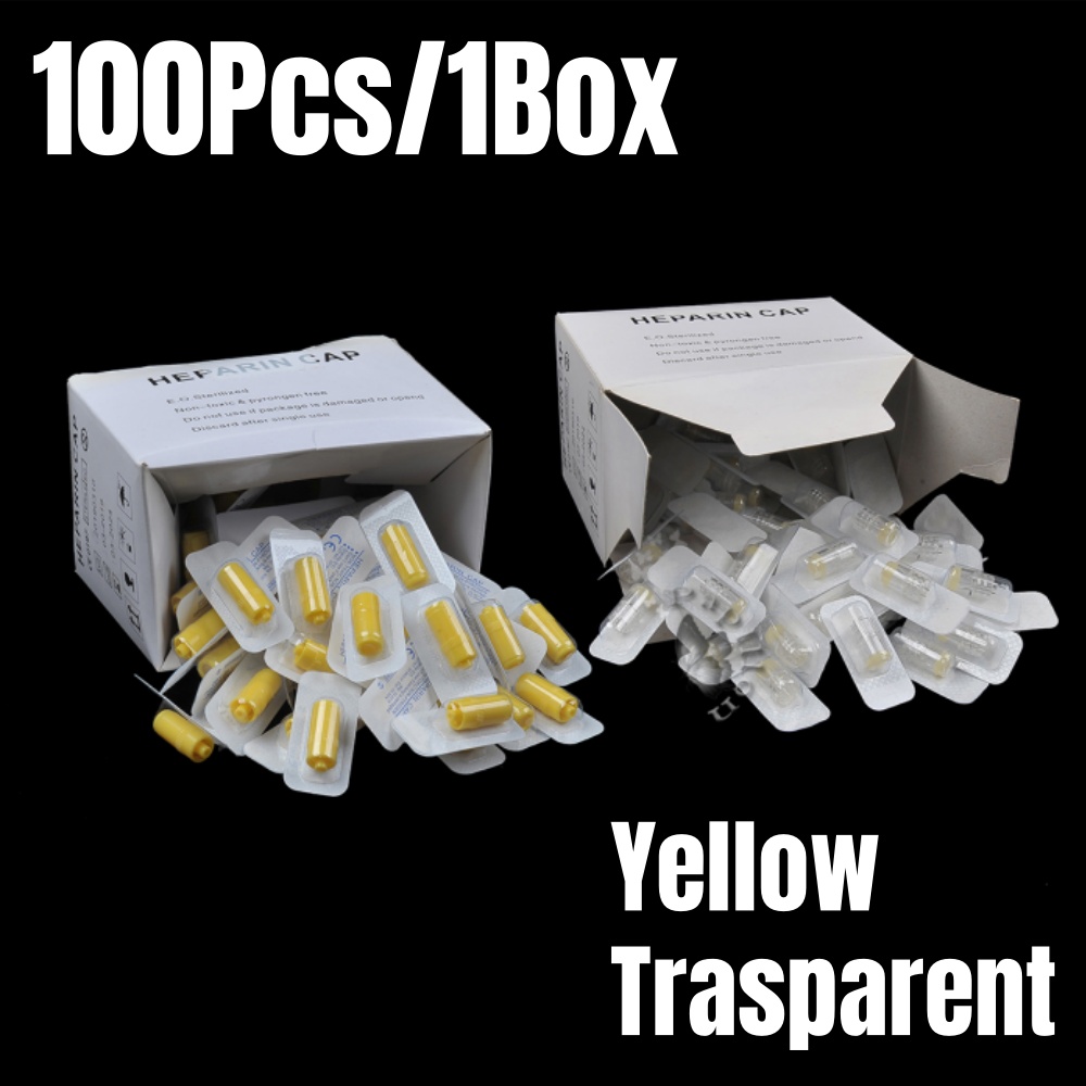 100Pcs/Box Heparin Cap IV Disp - Pet Supplies Store review and price