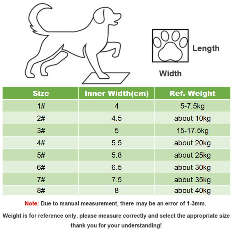 Anti-Slip Dog Shoes Winter Wat - Dog Booties Paw Protector review and price