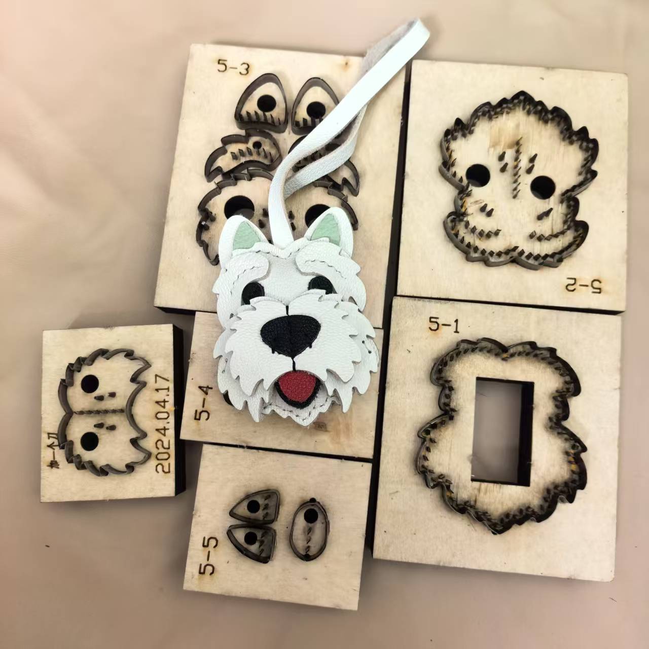 Wooden Cutting Die, Cute Westi - Dog Raincoat review and price