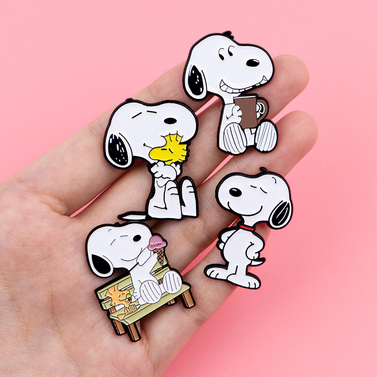 Enamel Pins Cartoon Dogs Lapel - Pet Supplies Store review and price