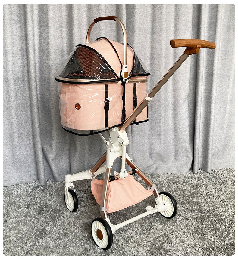 Pet Stroller Rain Cover, Trans - Dog Raincoat review and price