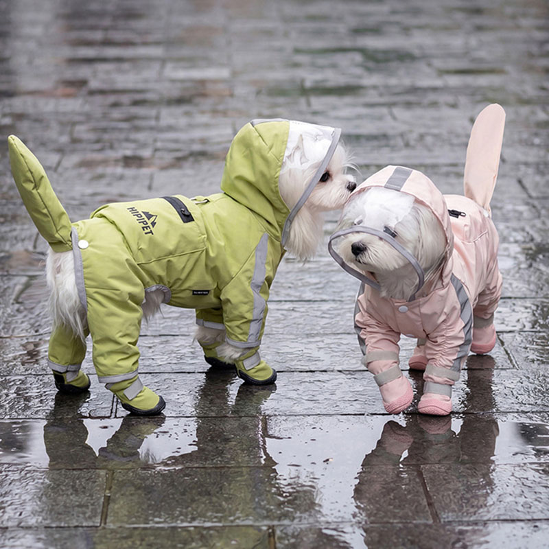 Waterproof Dog Raincoat Clear  - Dog Raincoat review and price