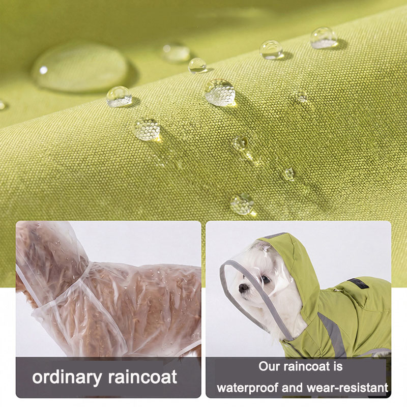 Waterproof Dog Raincoat Clear  - Dog Raincoat review and price