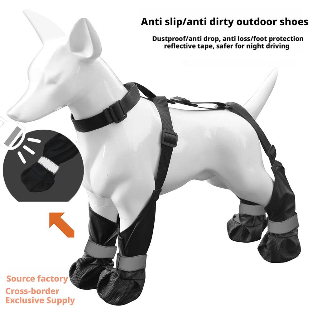 Dog Suspender Boots Waterproof - Dog Booties Paw Protector review and price