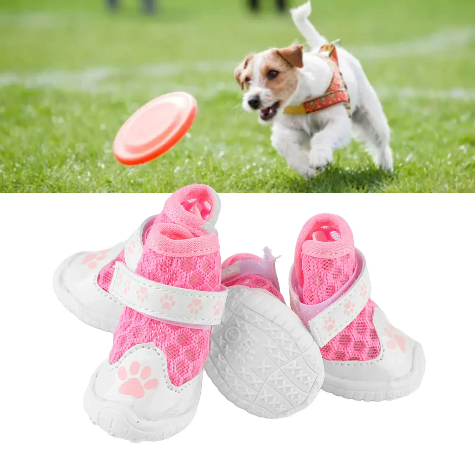 4pcs Dog Booties Spring Summer - Dog Booties Paw Protector review and price