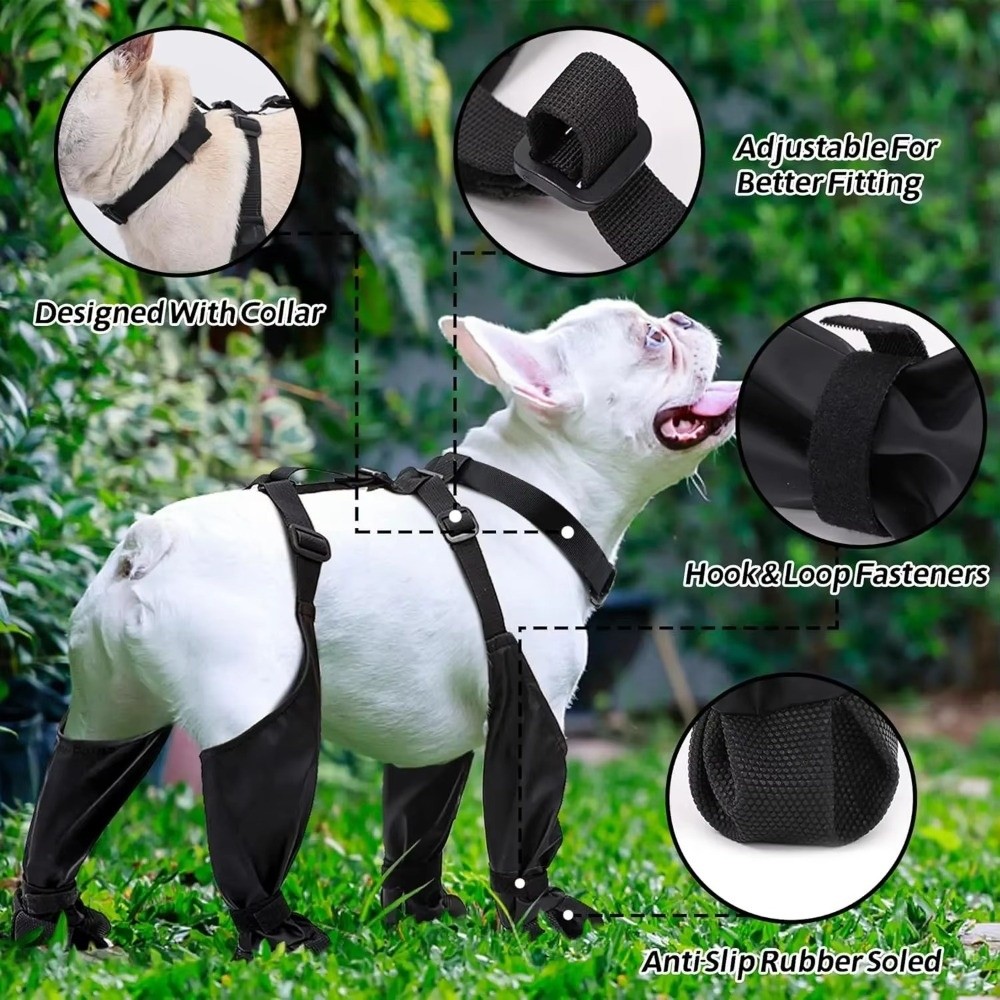 Anti-fall Waterproof Dog Shoes - Dog Booties Paw Protector review and price