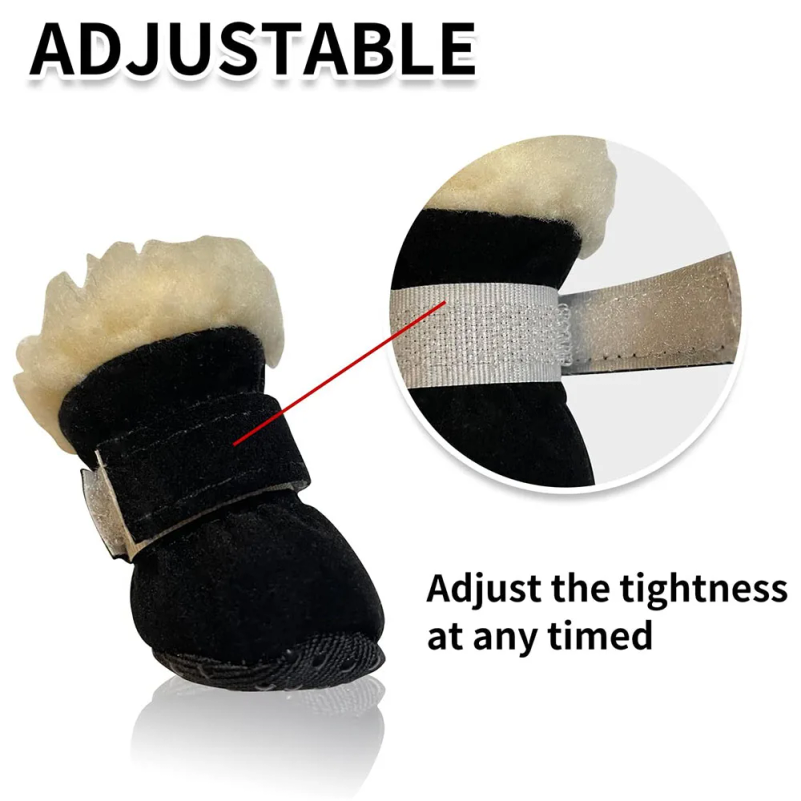Warm Small Dog Snow Boots & Pa - Dog Booties Paw Protector review and price